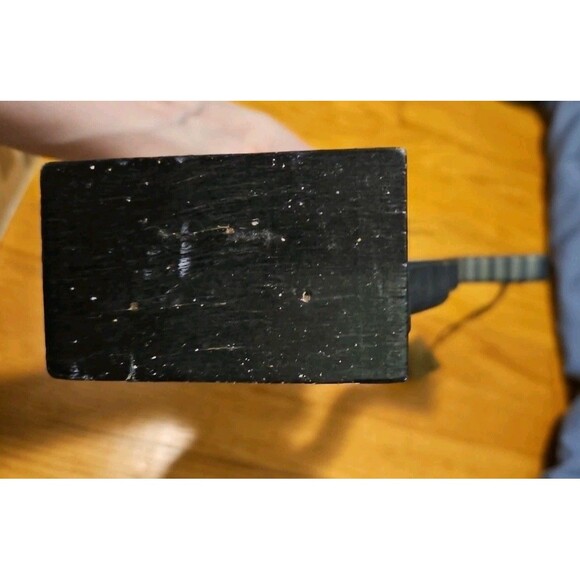 Rustic Folk Art Black & Gray Cat With a  Heart Bird & Bird House Wood Décor - Picture 6 of 8